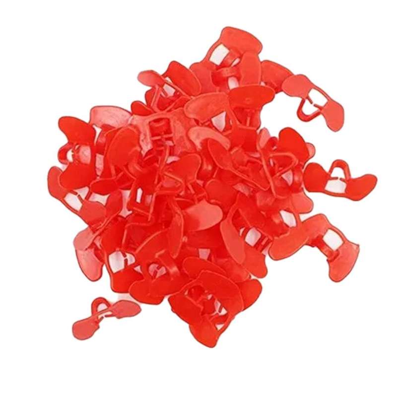 200 Pieces of Glasses for Preventing Chicken Pecking, Anti-Fighting Goggles, Non-Stick Chicken Glas