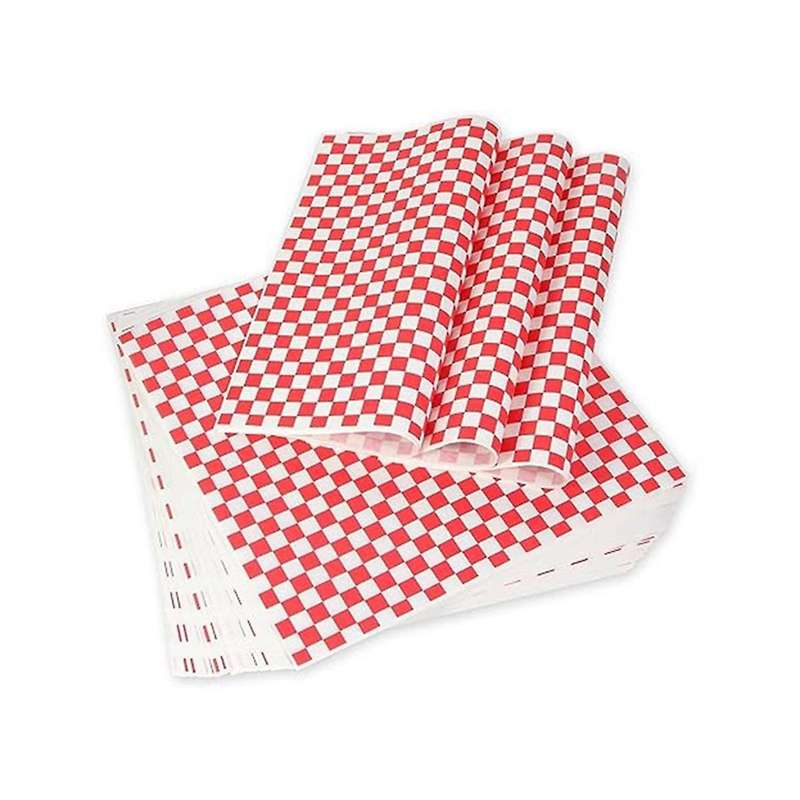 200 Sheets Of Oil-absorbing Paper Food Liner Oil-proof Paper Sandwich Paper Pad Paper Hamburger Wrap