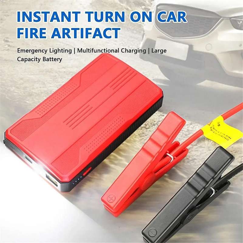 20000mAh Portable Car Battery Jump Power Bank Charger 12V Start-Up Device Cars Emergency Battery Bo