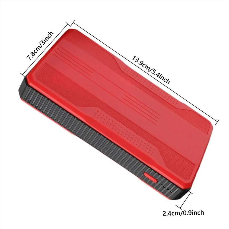 20000mAh Portable Car Battery Jump Power Bank Charger 12V Start-Up Device Cars Emergency Battery Bo