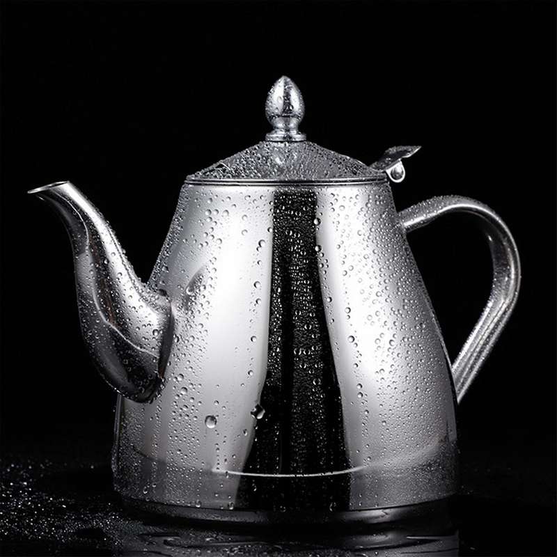 2000Ml Whistling Tea Kettle Stainless Steel Teapot Tea Water Coffee Kettle for Induction Cooker