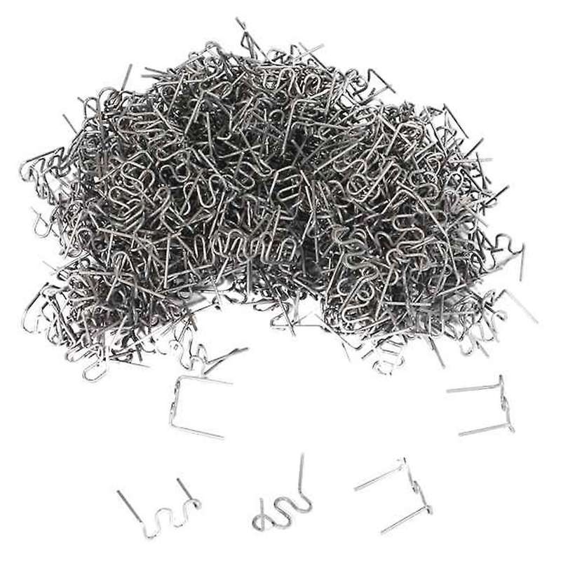 2000pcs for Hot Stapler Plastic Repair Wave Bumper Bodywork Repairs 0.8mm S Wave