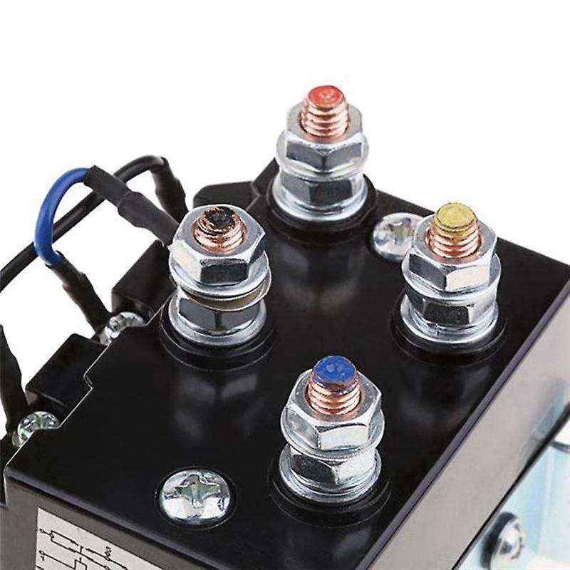 200A Winch Solenoid Relay Contactor Winch Rocker Switch Thumb for ATV/UTV