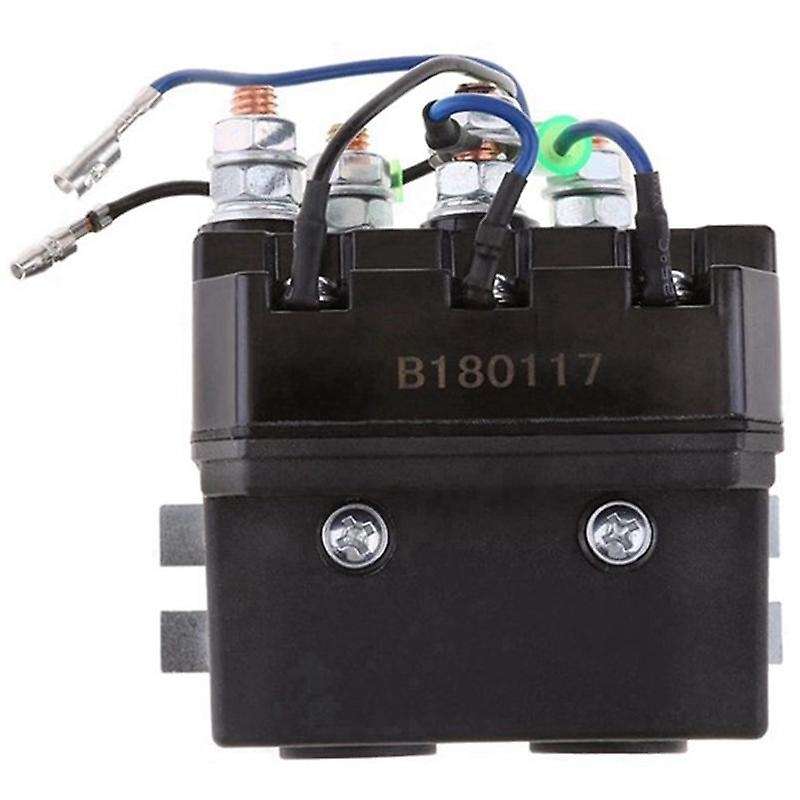 200A Winch Solenoid Relay Contactor Winch Rocker Switch Thumb for ATV/UTV