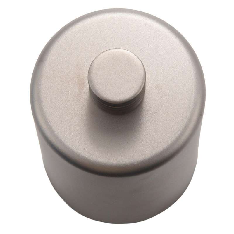 200Ml Titanium Cylindrical Drinkware Outdoor Portable Wine Flask Travel Ultralight Flagon Bottle