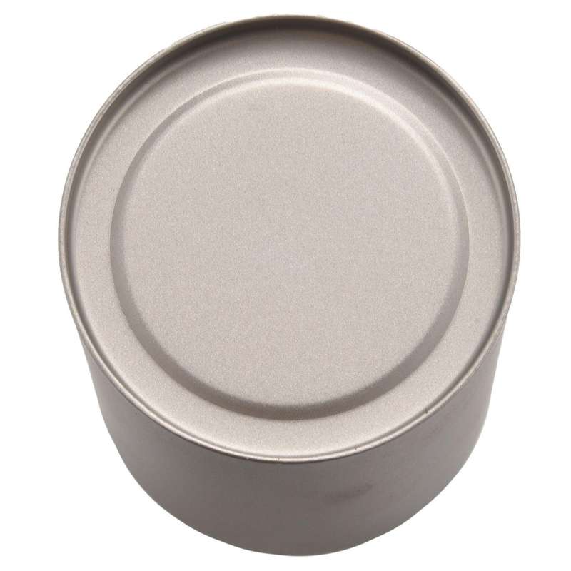 200Ml Titanium Cylindrical Drinkware Outdoor Portable Wine Flask Travel Ultralight Flagon Bottle