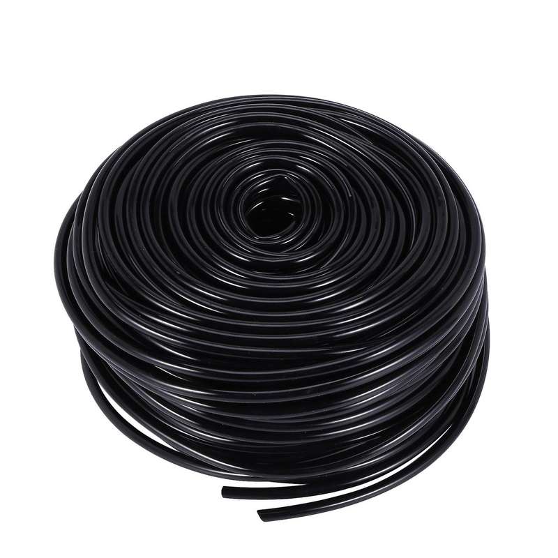 200Ft 1/4 Inch Blank Distribution Tubing Irrigation Hose Garden Watering Tube Line