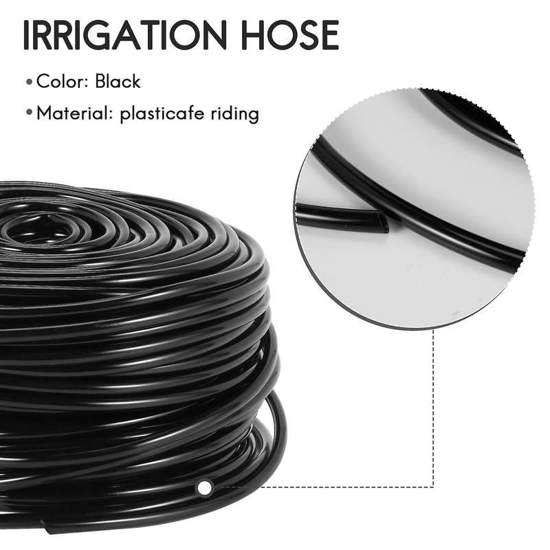 200ft 1/4 Inch Blank Distribution Tubing Drip Irrigation Hose Garden Watering Tube Line