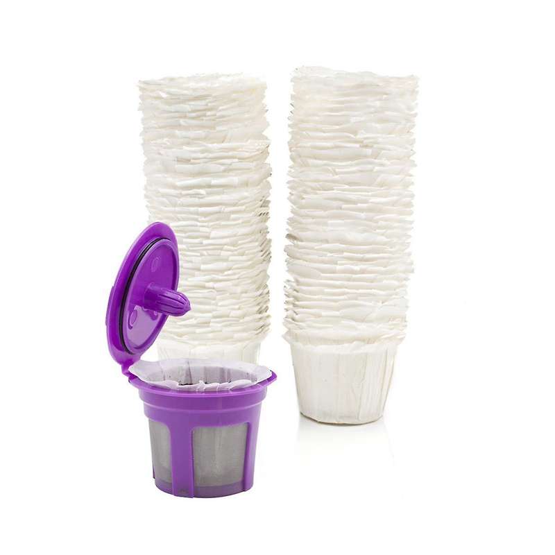 200pcs Disposable Coffee Filters Paper Coffee Filter for Reusable K Cup Filter