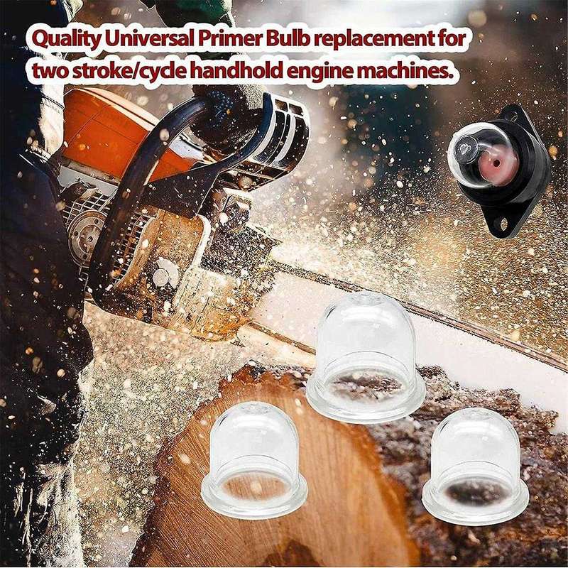 200pcs 22mm 19mm Primer Bulb Carburetor Primer Bulb Pump Bulb Compatible with Weedeater Chainsaw