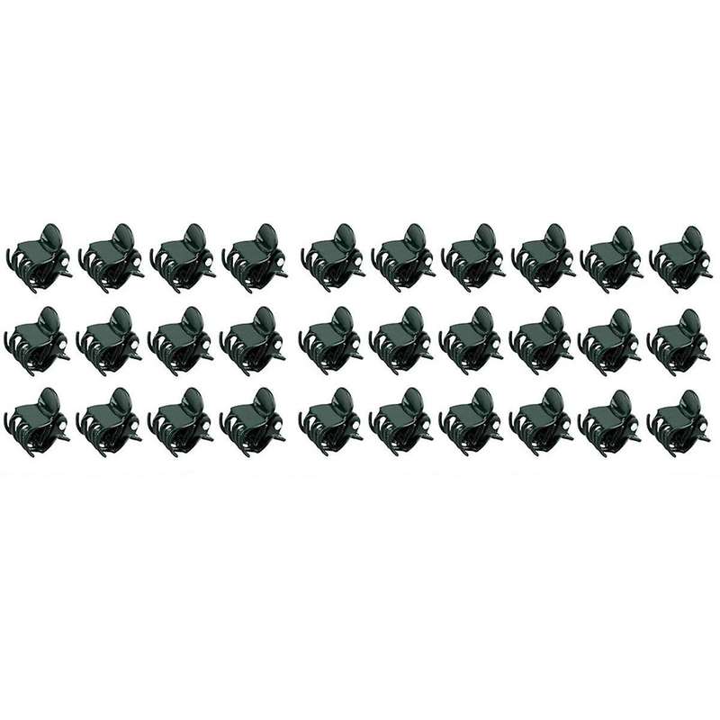 200PCS Orchid Clips Plant Support Clips, Secured Plastic Plant Clip Garden Tomato Plant Support Ste