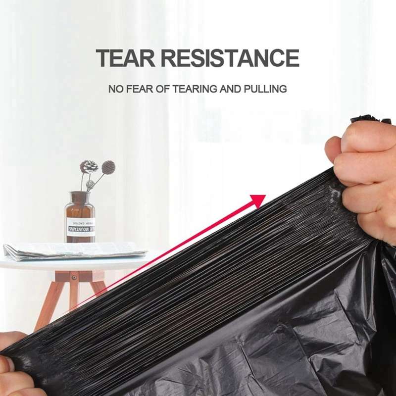 200Pcs/10 Roll Garbage Bags 45X50cm Household Disposable Plastic Trash Bags Home Storage Bag 5-7 L C