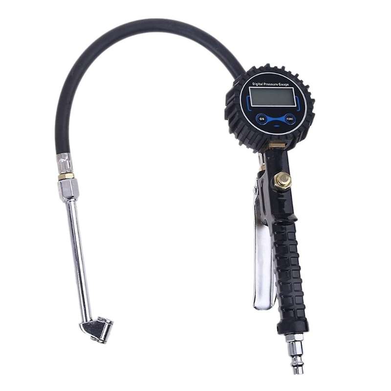 200PSI Digital Tire Tyre Inflator Pressure Gauge Tester LCD Air Compressor Vehicle Tester Monitoring
