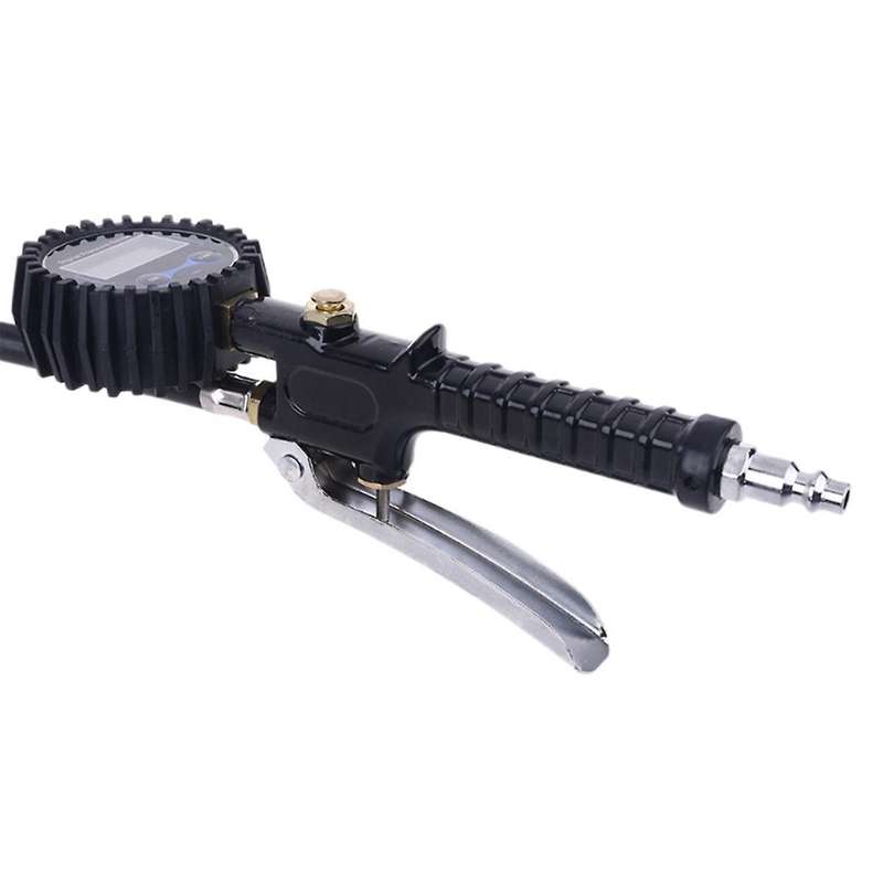 200PSI Digital Tire Tyre Inflator Pressure Gauge Tester LCD Air Compressor Vehicle Tester Monitoring