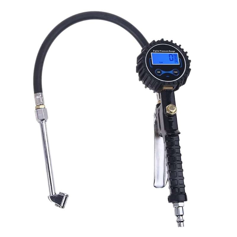 200PSI Digital Tire Tyre Inflator Pressure Gauge Tester LCD Air Compressor Vehicle Tester Monitoring
