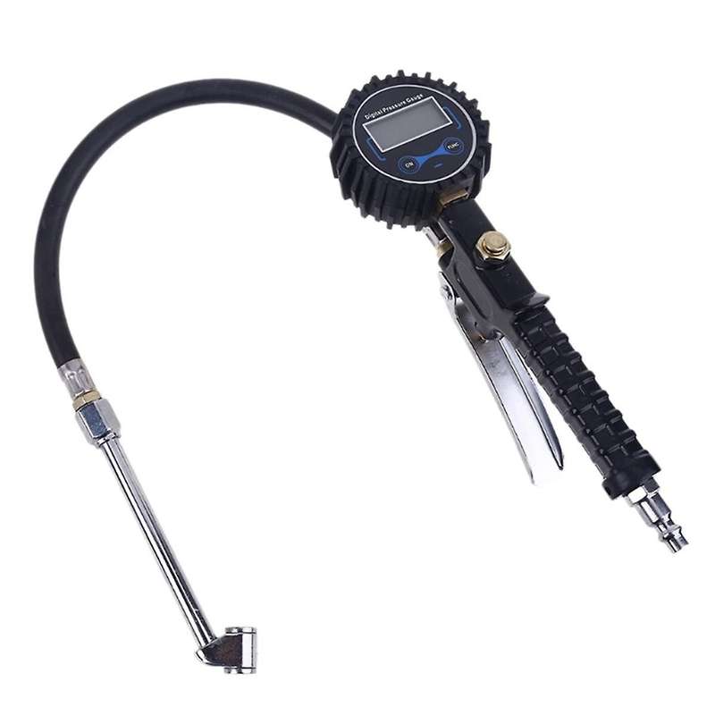 200PSI Digital Tire Tyre Inflator Pressure Gauge Tester LCD Air Compressor Vehicle Tester Monitoring