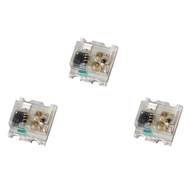 200pcs Ws2812 2020 Led Chip 4pins Mini White Pcb Addressable Digital Rgb Full Color Led Chip Dc5v F