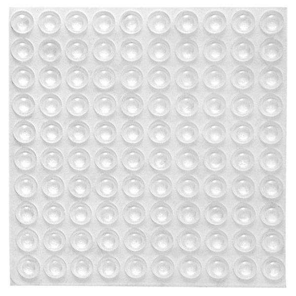 200x Transparent Adhesive Bumper Pads Self Stick Sound Dampening Door Cabinet Buffer Pads, 8*2.5mm