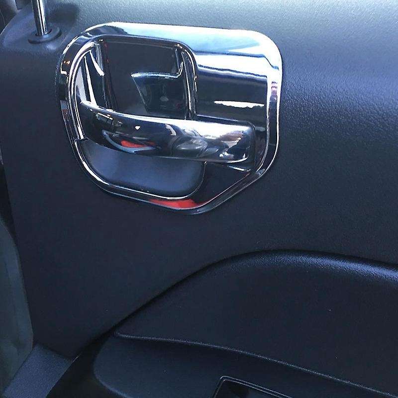 2011-2014 for Patriot Interior Accessories Door Handle Bowls Cover Trim 4Pc