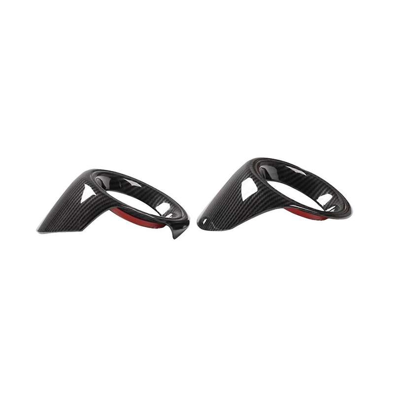 2015-2018 for Carbon Fiber Front Fog Lamp Cover Trim 2