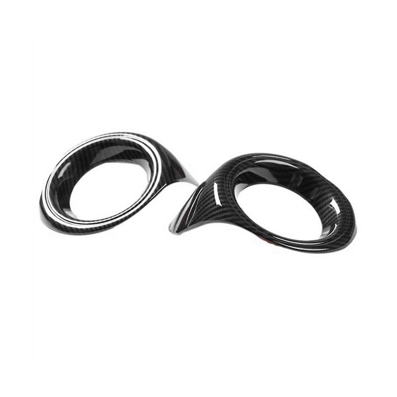 2015-2018 for Carbon Fiber Front Fog Lamp Cover Trim 2