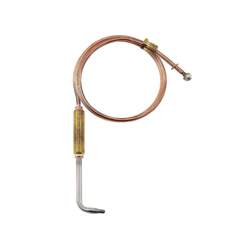 2023 Elbow 670mm Gas Stove Thermocouple Heater Part Universal Fireplace Replacement Digital Tempera