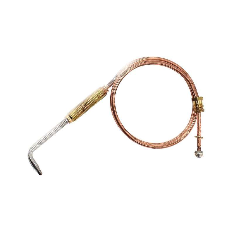 2023 Elbow 670mm Gas Stove Thermocouple Heater Part Universal Fireplace Replacement Digital Tempera