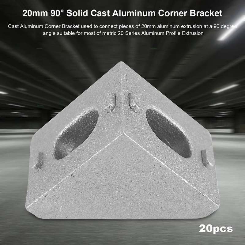 2020 Series Aluminum Profile Connector Set,Compatible 6mm Slot Accessories