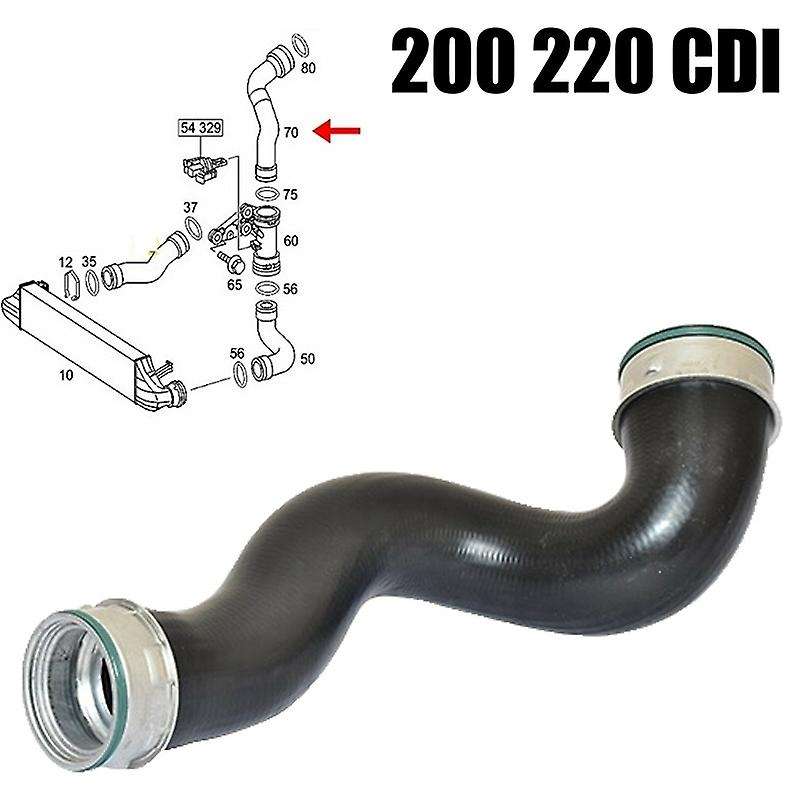 2035283382 Left Turbo Intercooler Hose Pipe for C CLASS W203 C200 CDI & C220