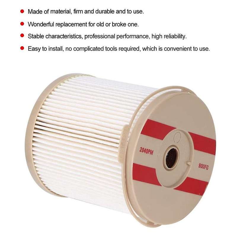 2040pm Compartment Filter Elements Integral Paper Core Fuel Filter Elements 14622355 900fg