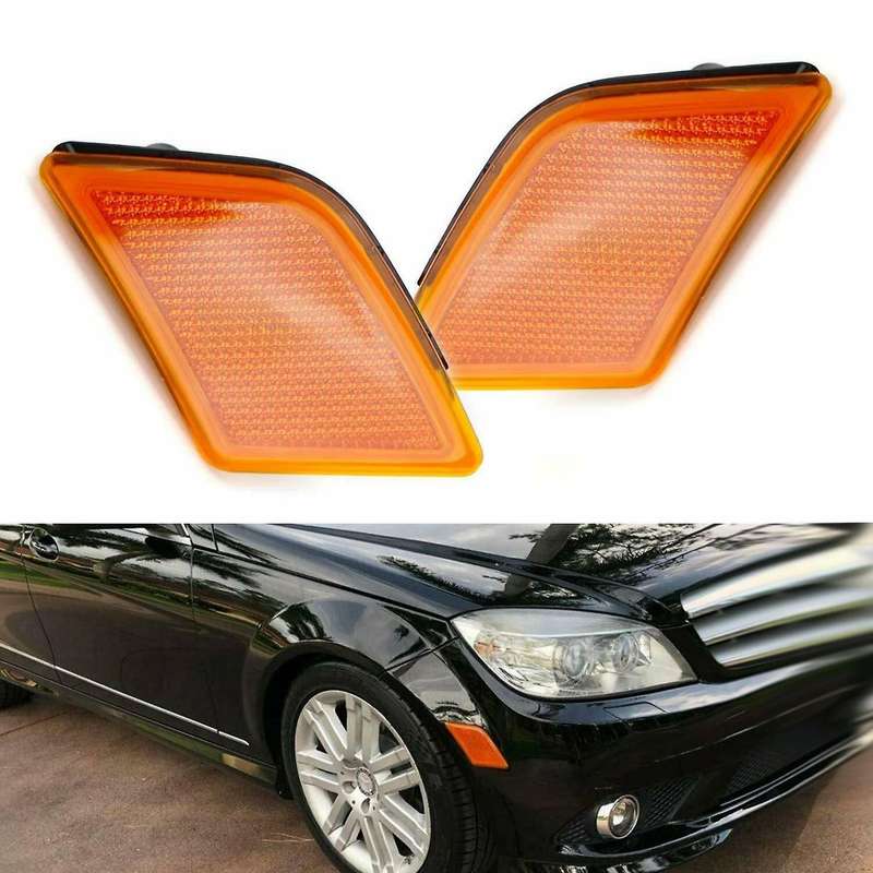 2048200121 2048200221 Left Right Pair Front Side Marker Light Lamp