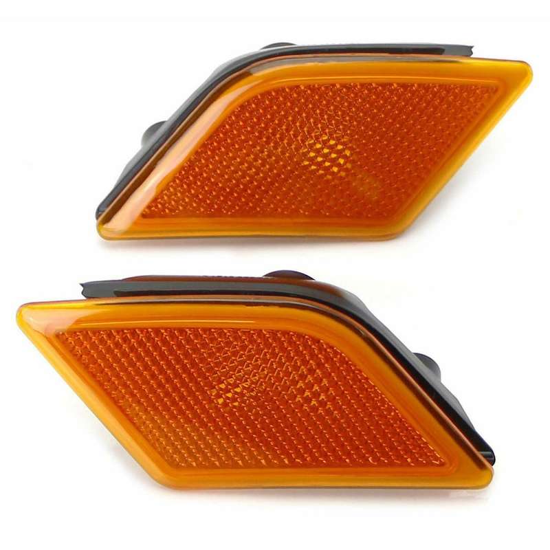 2048200121 2048200221 Left Right Pair Front Side Marker Light Lamp
