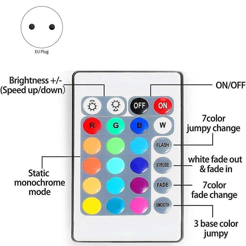 20M Bluetooth LED Strip Lights, 5050 RGB Strip Color Changing LED Lights with Remote, Lights Control