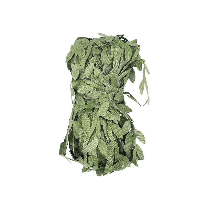 20m Home Decor Artificial Garland Plants Vine Fake Foliage Flowers Green Ivy Wedding Wreath Accesso