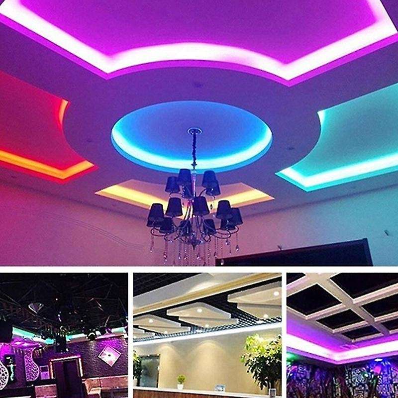 20M Set Light Bar 44 Key 3528 RGB Set Soft Light Bar 20M 3528 RGB Waterproof Light Strip