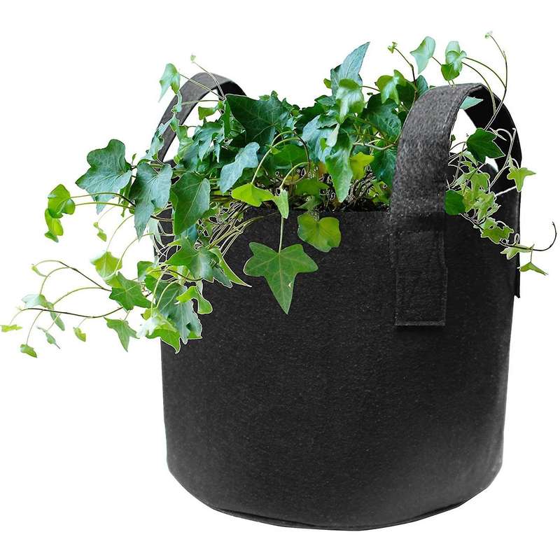 20-pack 2 Gallon Grow Bags, Fabric Pots Container Aeration Fabric Pots with Handles, Pot for Plants