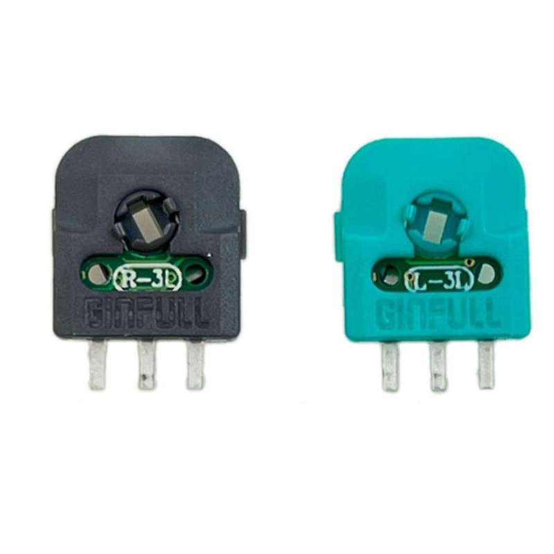 20Pair 3D Analog Stick Mini Switch Sensor Module for Gamepad Hall Effect Potentiometer for for One