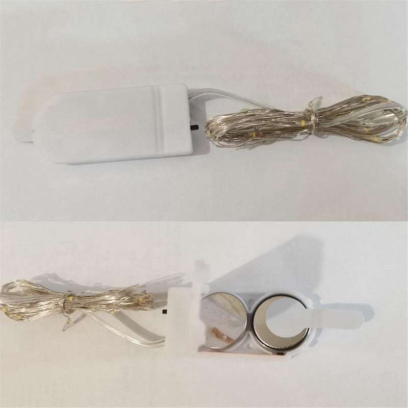 20pack String Fairy Lights 20led 2m Copper Wire Lights for Wedding Party Christmas Four Colored Butt