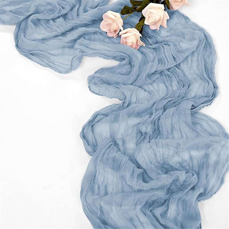 20Pack Table Runner 10Ft Cheesecloth Table Runner Boho Gauze Table Runner Long Cheese Cloth Table Ru