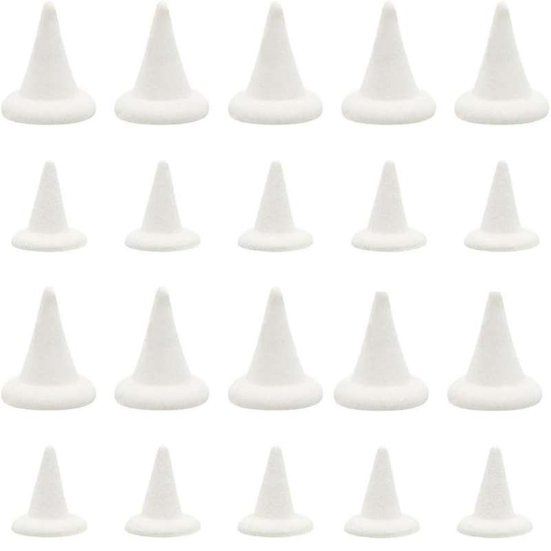 20Pc Tall Pottery Kiln Moveable Nails Ceramic Refractory Support Nails High Temperature Reusable Res
