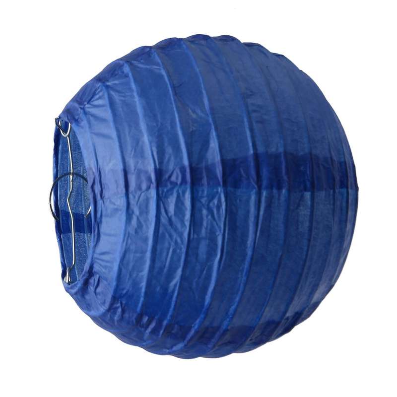 20pcs 6 Inch-12 Inch Paper Lanterns Assort with Size Navy Blue Beige Paper Lantern Lampion for Wedd