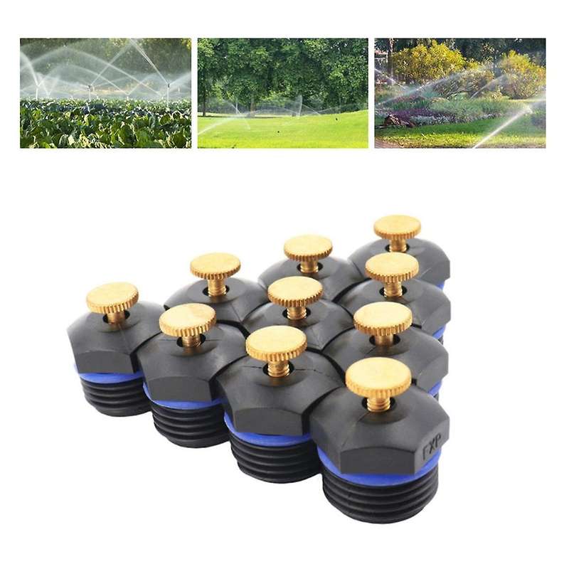 20Pcs Atomizing Sprinkler Nozzle,1/2 Inch Garden Misting 360Degree Agricultural Lawn Watering Nozzle