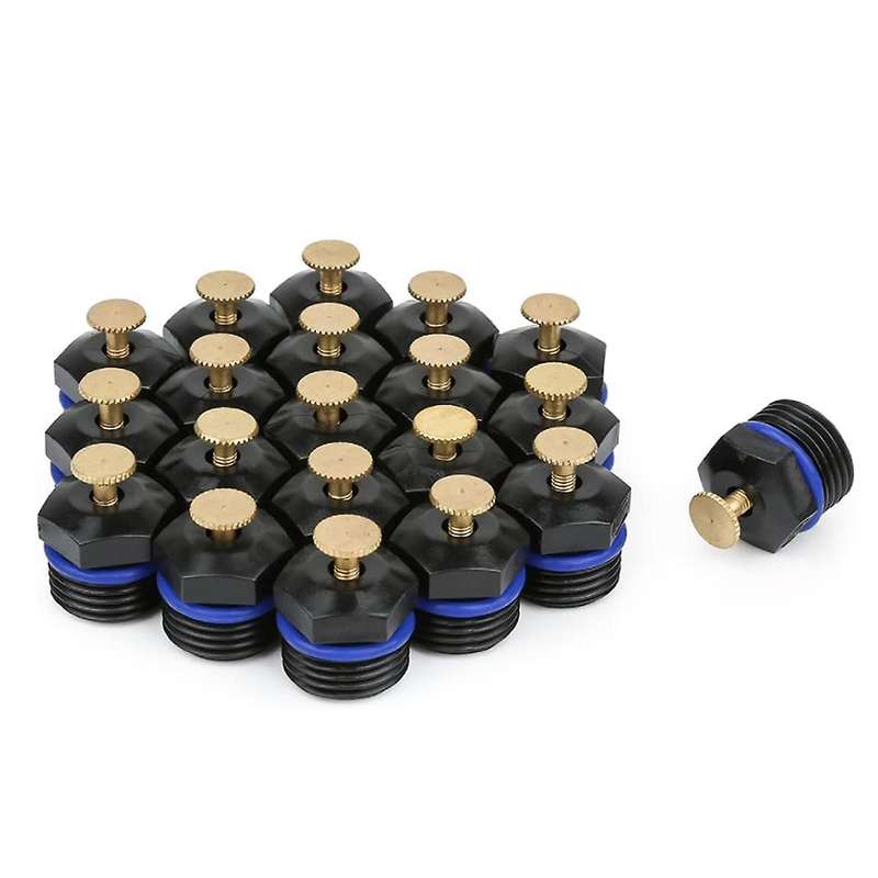 20Pcs Atomizing Sprinkler Nozzle,1/2 Inch Garden Misting 360Degree Agricultural Lawn Watering Nozzle
