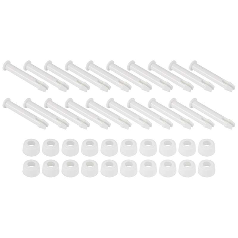 20pcs Abs Pool Joint Pins, 6cm/2.36in Cap Set Seals for Swimming Pool 28270-28273