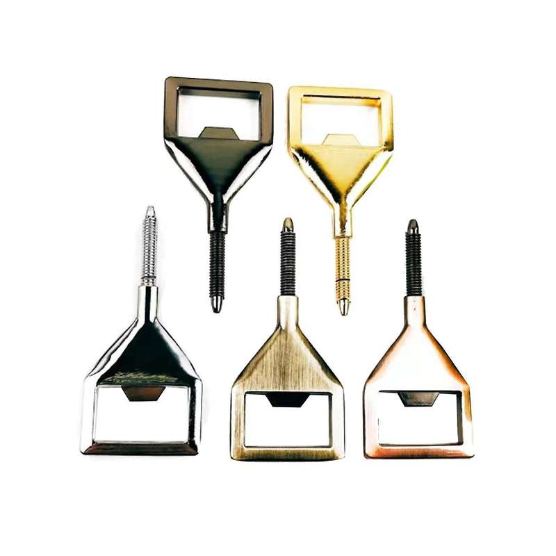 20pcs Bottle Opener Blank Diy Beer Bottle Opener Zinc Alloy Flat Bottle Opener Inserts Beer Opener H