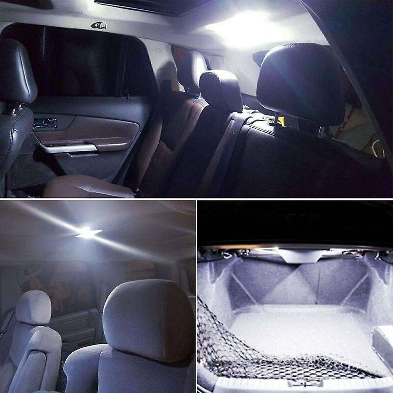 20Pcs Cool White T10 LED Bulb Car Interior License Light 2825 192 194 5050 5 SMD