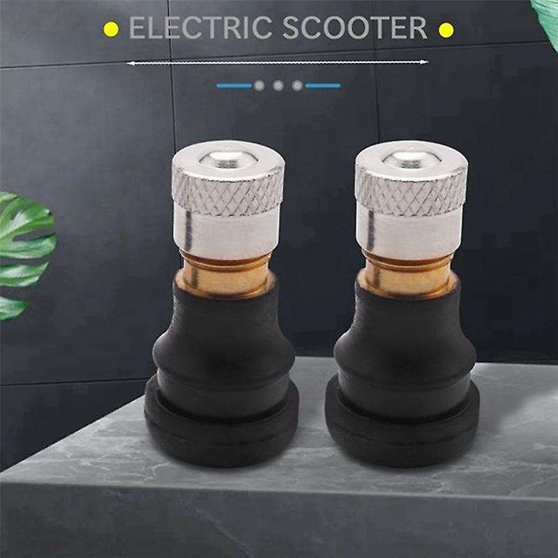 20pcs Electric Scooter Vacuum Valve for Scooter Tyre Tubeless Tire Valve Wheel Valve Electric Scoot