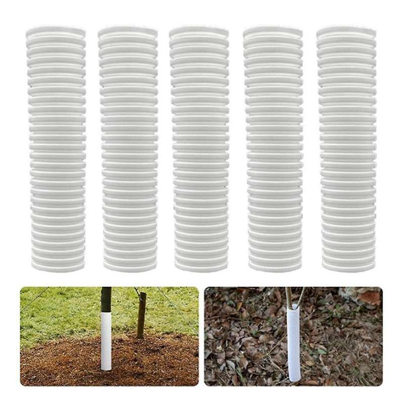 20pcs Corrugated Tree Guards Saplings Tree Trunk Protectors Tree Trunk Guard, Deer and Rabbit Protec