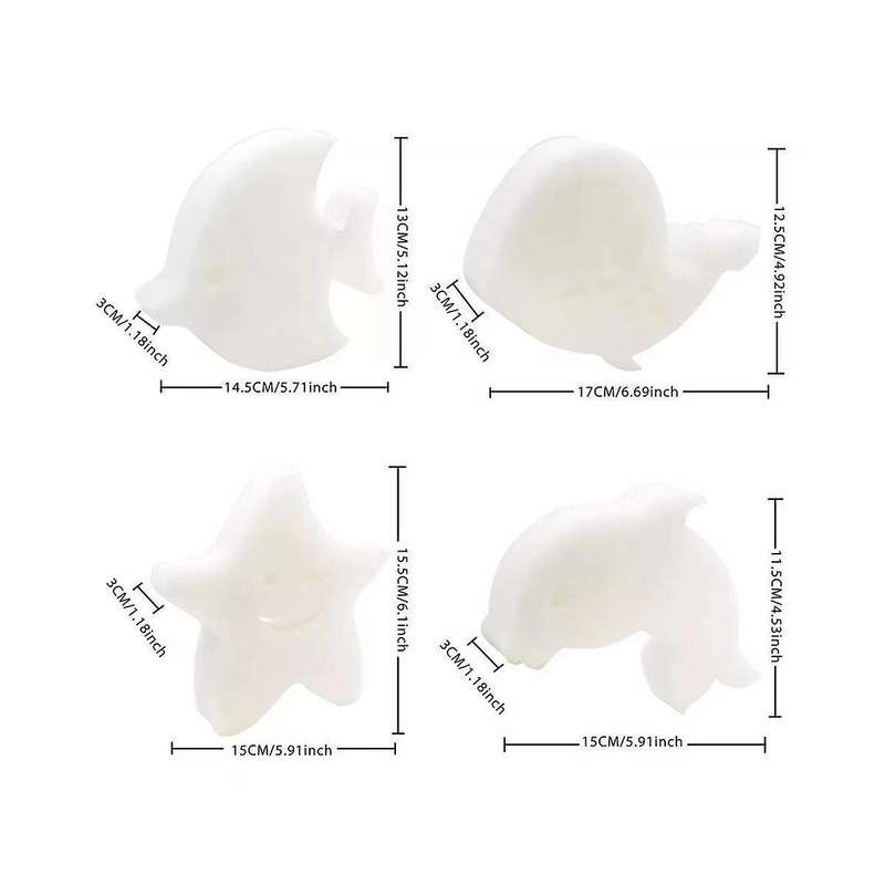 20pcs Flower Shape Accessory Oil Absorb Sponge Cartoon Scum Floating Hot Tub Home Spa Swimming Pool