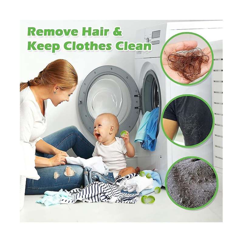 20pcs for Laundry, Laundry Pet Hair Catcher Lint Remover, Washing Machine Hair Catcher